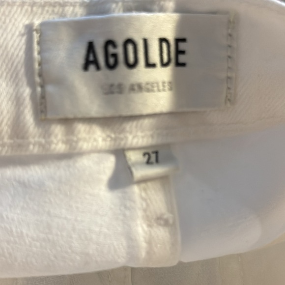 Agolde Riley Crop Jean in Whip - Picture 8 of 8